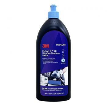 Dung dịch đánh bóng bóng bước 3 cao cấp 3M 06068 Perfect-It™ EX Ultrafine Machine Polish, 1 quart (946ml)
